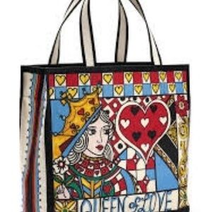 Brighton Queen of Love Canvas Tote Bag – NWT – Limited Edition
